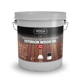 Woca Exterior Wood Oil Zwart 3 liter