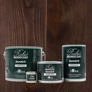 Rubio Monocoat DuroGrit Charred Black